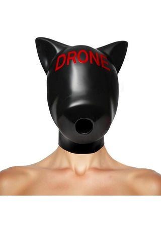 Master Series Drone Silicone Sensory Hood - Black/Red