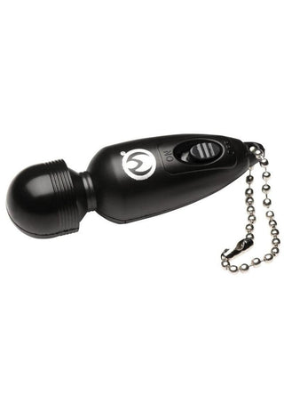 Master Series Thunderstick Mini Vibrating Wand Keychain - Black
