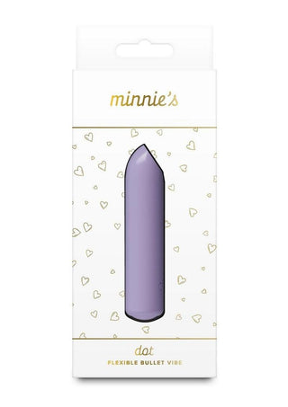 Minnie's Dot Rechargeable Silicone Flexible Bullet - Lavender