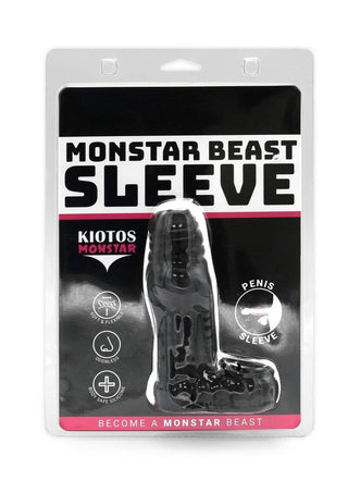 Monstar Silicone Sleeve 05 - Black