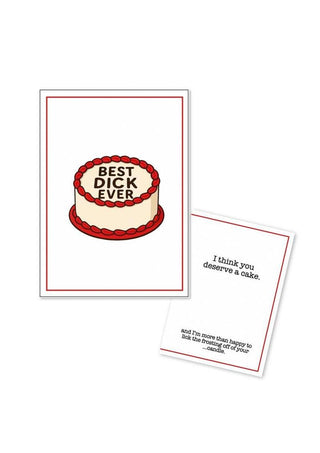 Naughty Greeting Card Best Dick Ever