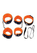 Black/Orange