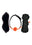 Black/Orange