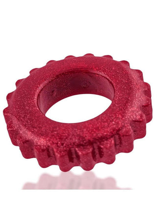 Oxball Plushy Single Cock Ring - Cherry Lips