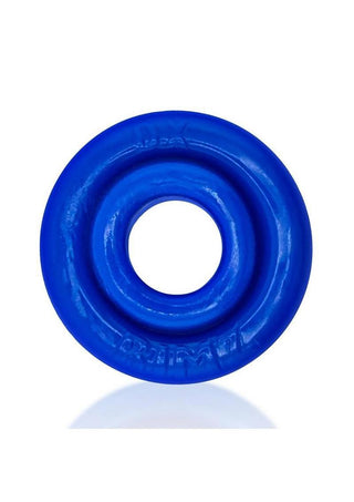 Oxballs Rimz Single Cock Ring - Pool - Blue