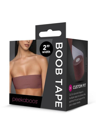 Peekaboo Boob Tape - Chocolate - 15ft