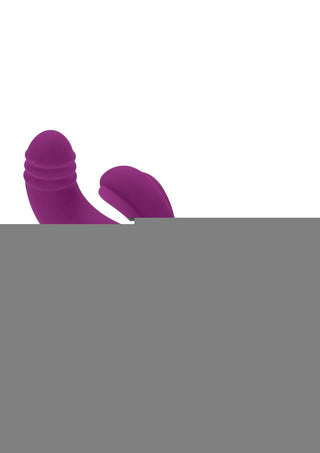 Playboy Tap That Rechargeable Silicone Vibrator with Clitoral Stimulator