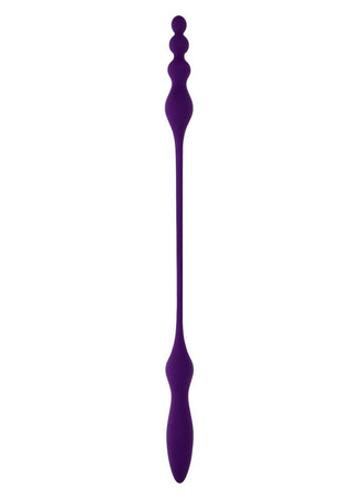 Playboy This and That Rechargeable Silicone Dual End Anal Plug and Vibrator