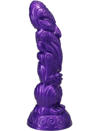 Polynesian Pleasure Idols Uhane Ino Spirit Idol Rechargeable Silicone Vibrating Dildo with Remote