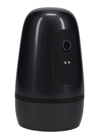 Pumped Vibrobator Pressure Suction 9 Function Vibrating Rechargeable Masturbator