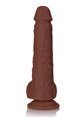 Realrock Realistic Skin Straight Realistic Dildo with Balls and Suction Cup