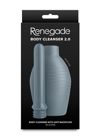 Renegade Body Cleanser 2.0 Silicone Enema - Grey