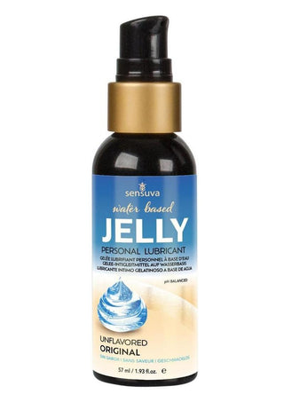 Sensuva Jelly Water Based Personal Lubricant - 2oz