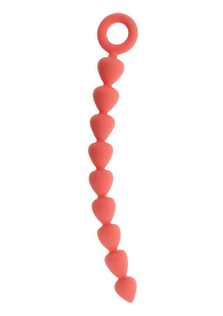 Sex and Mischief Peaches N Creame Silicone Anal Beads