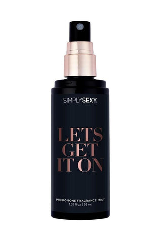 Simply Sexy Pheromone Body Mist Let's Get It On - 3.35oz