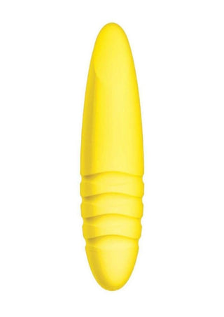 Sorbet Mellow Yellow Rechargeable Silicone Bullet Vibrator - Yellow