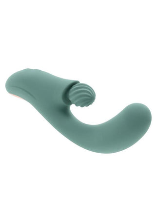 Spiral Charm Rechargeable Silicone Clitoral Stimulator