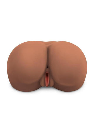 Stroke-X Bubble Butt Masturbator - Pussy and Ass - Chocolate