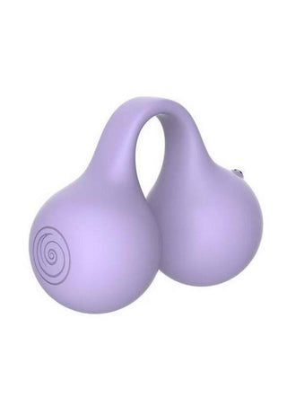 Svibe Snail Twinn Rechargeable Silicone Finger Vibrator with App - Lilac