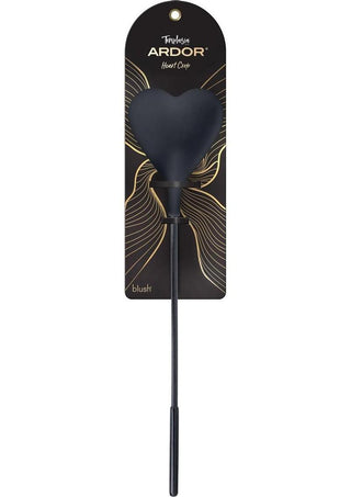 Temptasia Ardor Silicone Heart Crop - Black