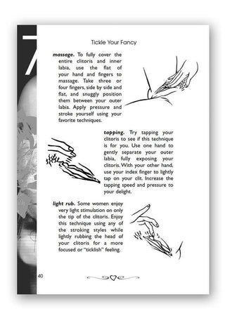 Tickle Your Fancy Womans Guide to Sexual Self Pleasure Book By Dr. Sadie Allison