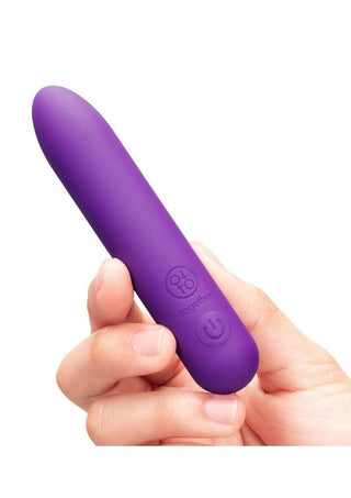 Together Tip Pointy Bullet Silicone Rechargeable Vibrator
