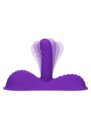 Triple Rider Rechargeable Silicone Remote Control Gyrating Rumbler