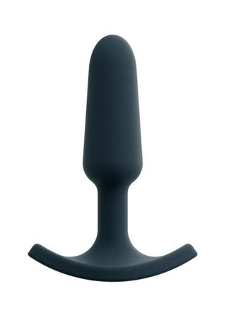Vedo Hump Silicone Anal Plug - Black - 4.25in