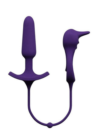Vedo Humper Rechargeable Silicone Dual C-Ring with Anal Plug