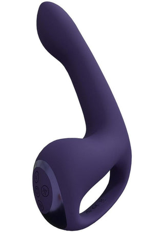 Vive Riko Rechargeable Silicone Triple Motor Thumper with Finger Motion Vibrator
