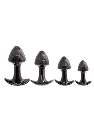 Walk Around Trainer Plugs - Black - 4 Pack
