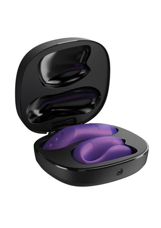 We-Vibe Chorus Pro Rechargeable Silicone Couples Vibrator with Remote Control - Cosmic