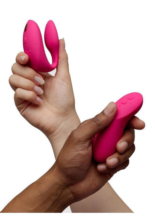 We-Vibe Chorus Pro Rechargeable Silicone Couples Vibrator with Remote Control - Electric