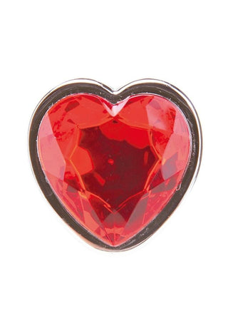 Whipsmart Heartbreaker Heart Crystal Metal Butt Plug