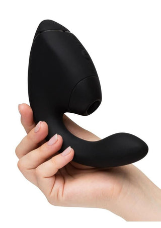 Womanizer Next Duo Rechargeable Silicone Dual G-Spot and Clitoral Stimulator