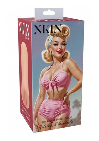 Xkin Pinup Molly Blowtide Small Masturbator - Pussy - Vanilla