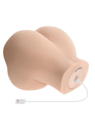 Zero Tolerance Come and Get It Vibrating Rechargeable Silicone Realistic Stroker - Pussy/Ass