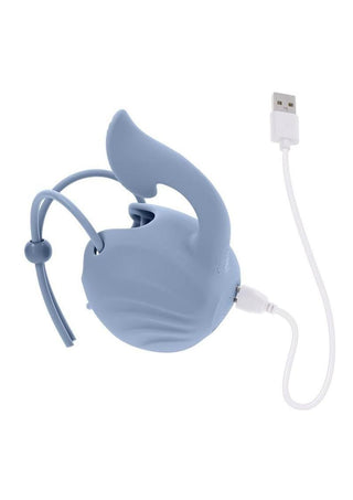 Zero Tolerance In A Nutshell Rechargeable Silicone Vibrating Ball Cup with Perineum Massager