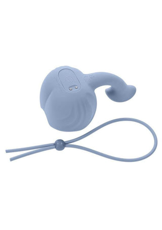 Zero Tolerance In A Nutshell Rechargeable Silicone Vibrating Ball Cup with Perineum Massager