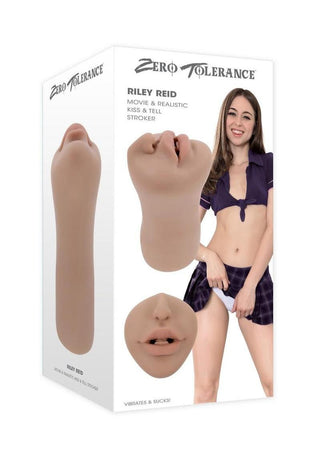 Zero Tolerance Riley Reid Movie Download with Realistic Kiss and Tell Stroker - Vanilla