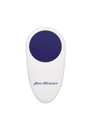 Zero Tolerance The Rocker Rechargeable Silicone Vibrating Prostate Massager with Remote Control