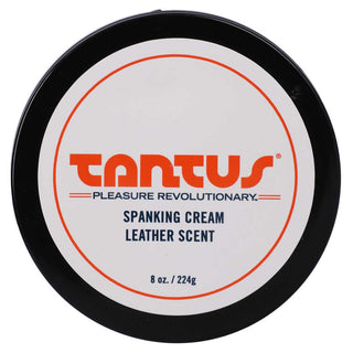 Tantus Spanking Cream Leather Scent 8 Oz