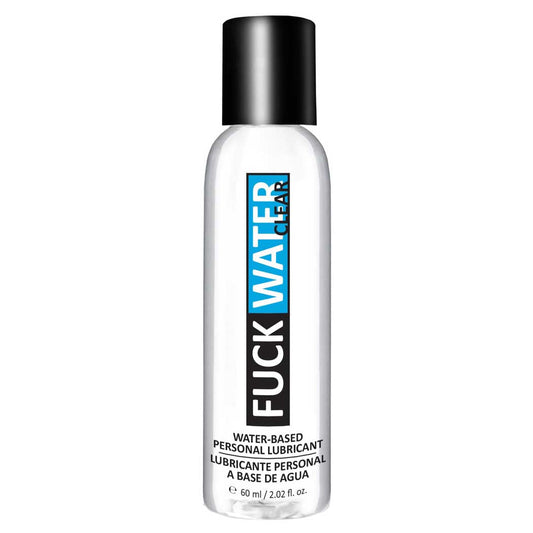 Fuck Water Clear Water Based Lubricant 2Oz