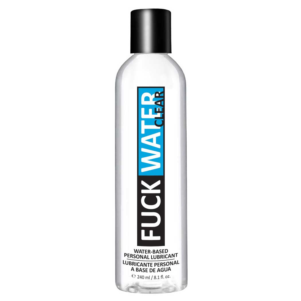 Fuck Water Clear Water Based Lubricant 8Oz