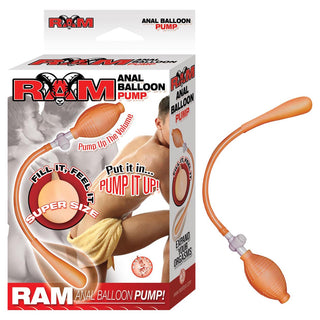 Ram Anal Balloon Pump - Black