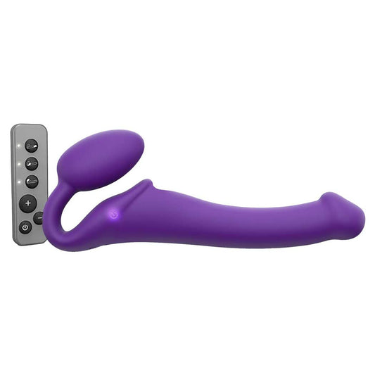 Strap On Me Vibrating Remote Controlled Strap On Medium Purple
