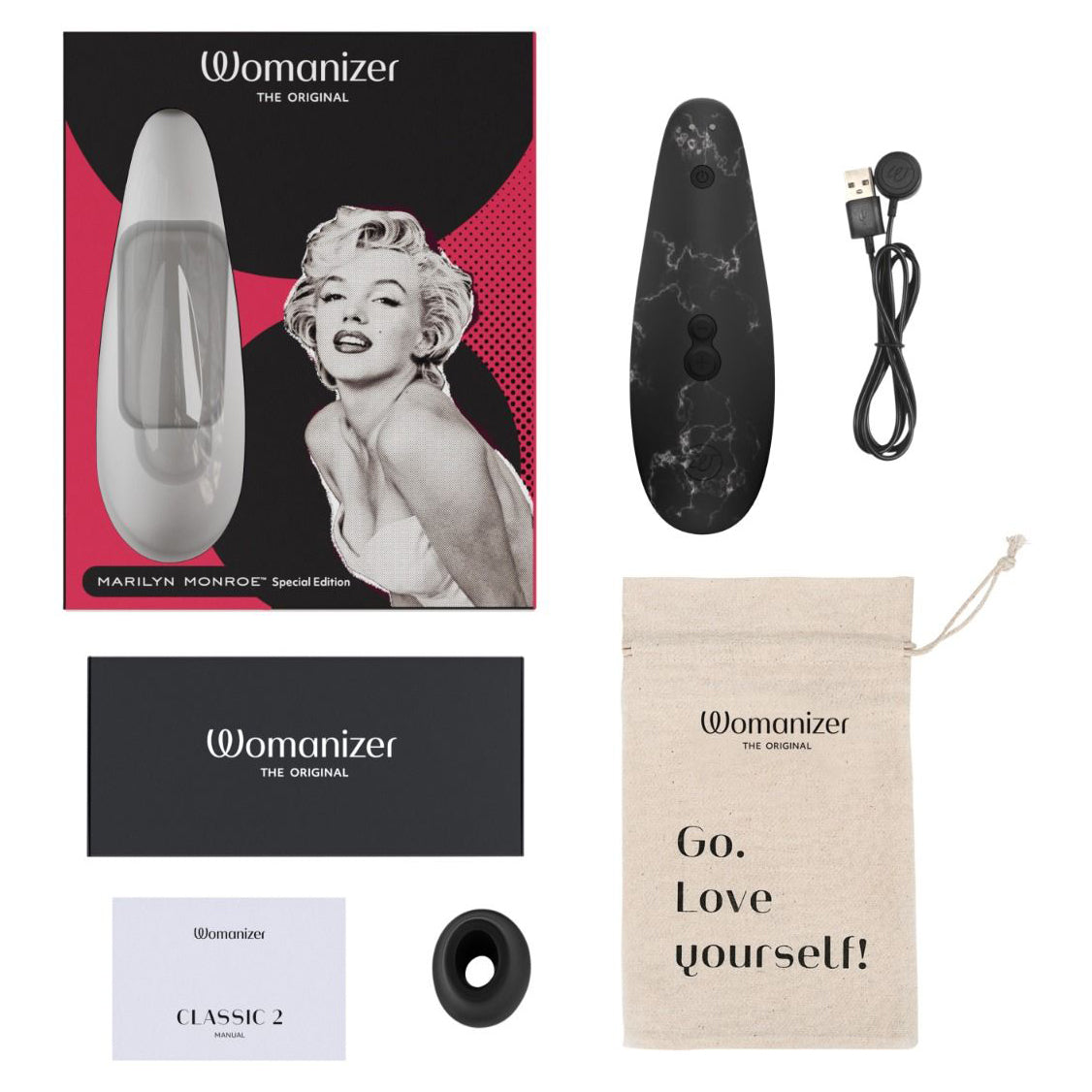 Womanizer x Marilyn Monroe Special Edition Pleasure Air Clitoral Vibra Excitement Womanizer x Marilyn Monroe Special Edition Pleasure Air Clitoral Vibra Excitement