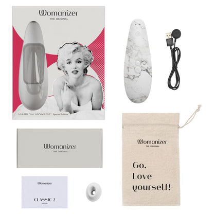 Womanizer x Marilyn Monroe Special Edition Pleasure Air Clitoral Vibrator