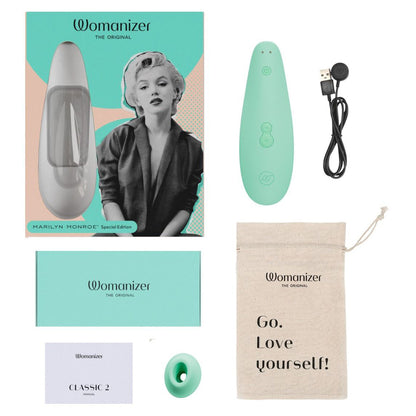 Womanizer x Marilyn Monroe Special Edition Pleasure Air Clitoral Vibrator