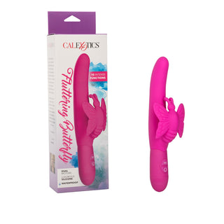 CalExotics 10-Function Silicone Fluttering Butterfly Vibrator